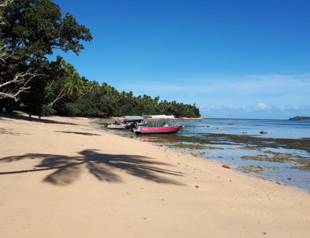 Lawaki Beach Boats