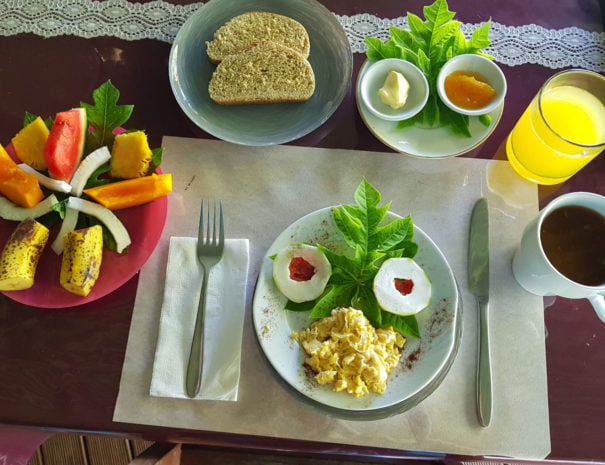Meals at Lawaki Beach
