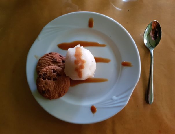 Lawaki_Soursop Sorbet with Coconut Caramel Toping_