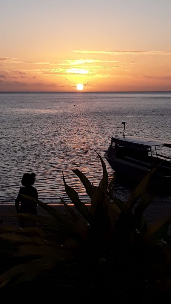 We don't always take photos of our sunsets because we get them looking like this almost every day at Lawaki Beach House on Beqa :)