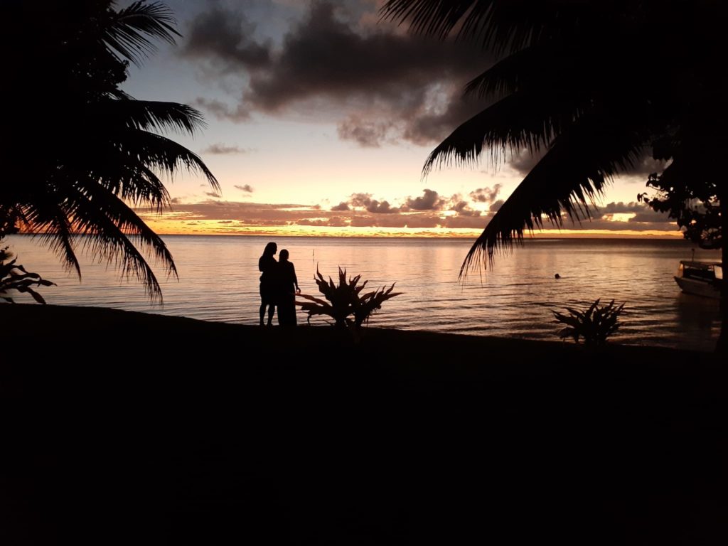 We don't always take photos of our sunsets because we get them looking like this almost every day at Lawaki Beach House on Beqa :)